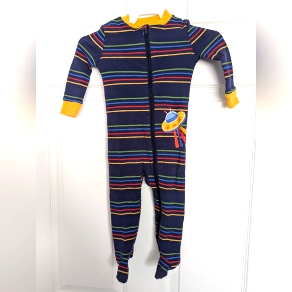 Little Me Baby (Size 12 Months) One Piece Space Sleepers/Pyjamas/Feeties - Picture 2 of 10